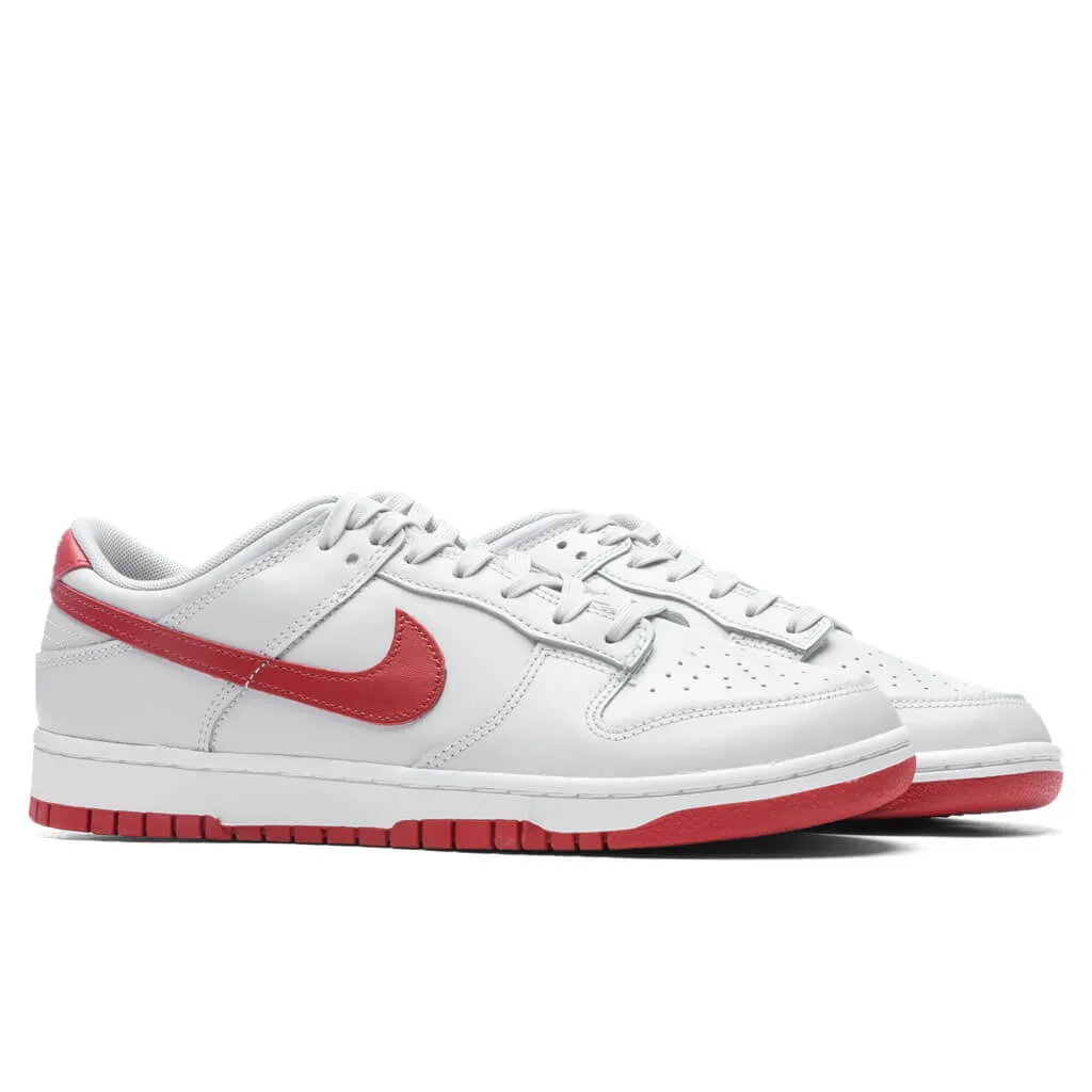 Dunk Low - Vast Grey/Varsity Red/White