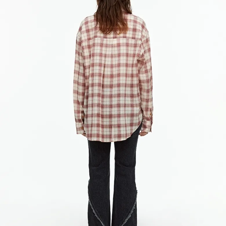 Fallett  |Tartan Street Style Long Sleeves Cotton Logo Shirts