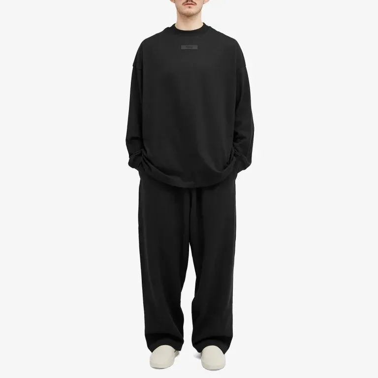 FEAR OF GOD  |Crew Neck Street Style Long Sleeves Plain Cotton