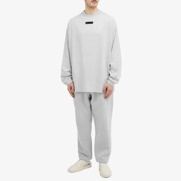 FEAR OF GOD  |Crew Neck Street Style Long Sleeves Plain Cotton