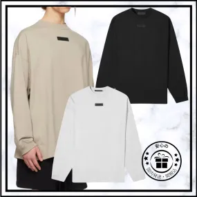 FEAR OF GOD  |Crew Neck Street Style Long Sleeves Plain Cotton