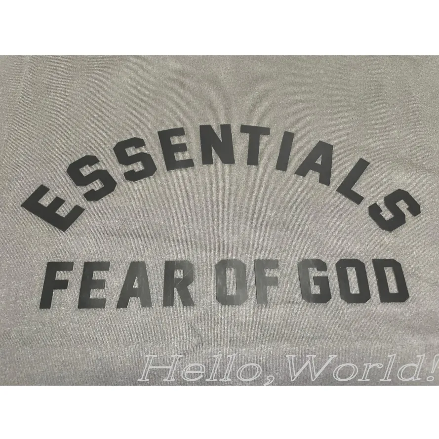 FEAR OF GOD  |Pullovers Street Style Plain Cotton Short Sleeves Logo