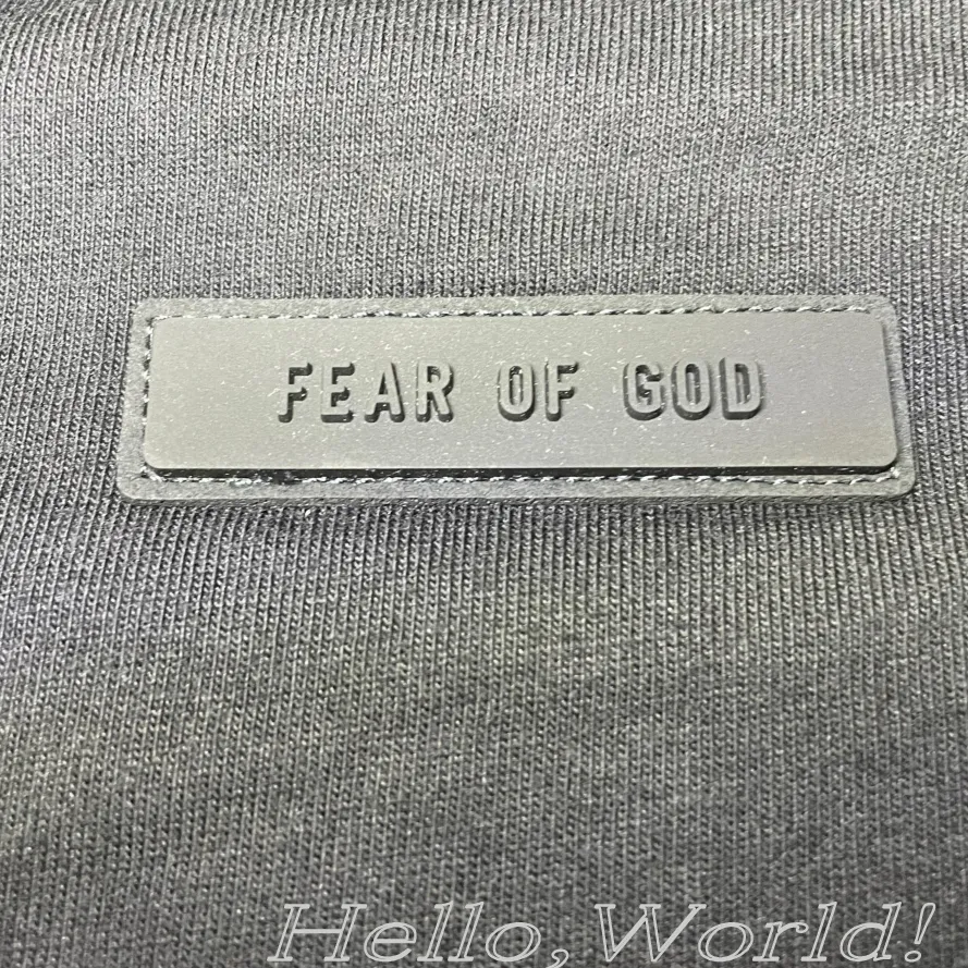 FEAR OF GOD  |Pullovers Street Style Plain Cotton Short Sleeves Logo