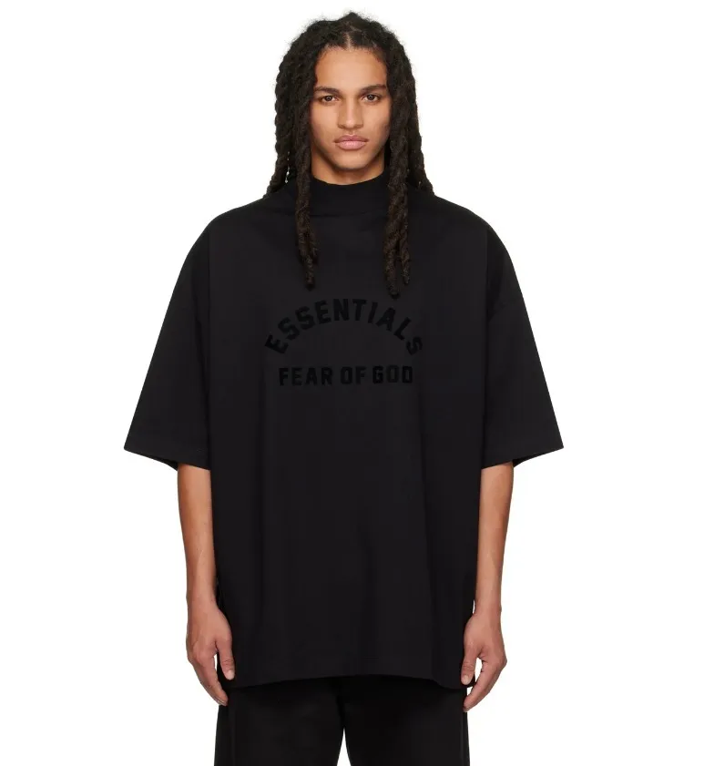 FEAR OF GOD  |Pullovers Street Style Plain Cotton Short Sleeves Logo