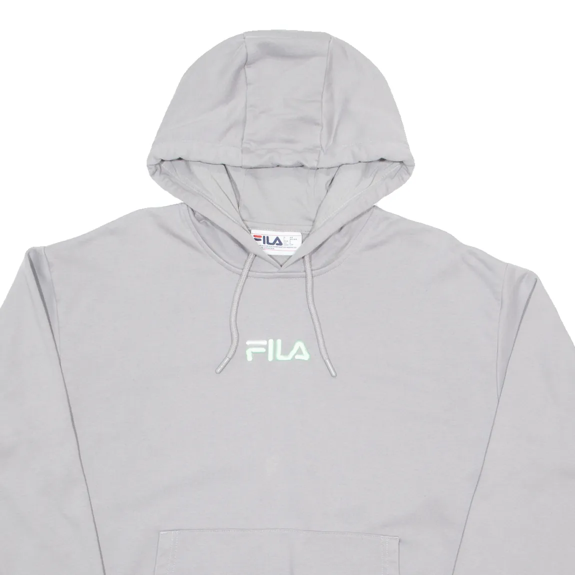 FILA Mens Grey Hoodie S