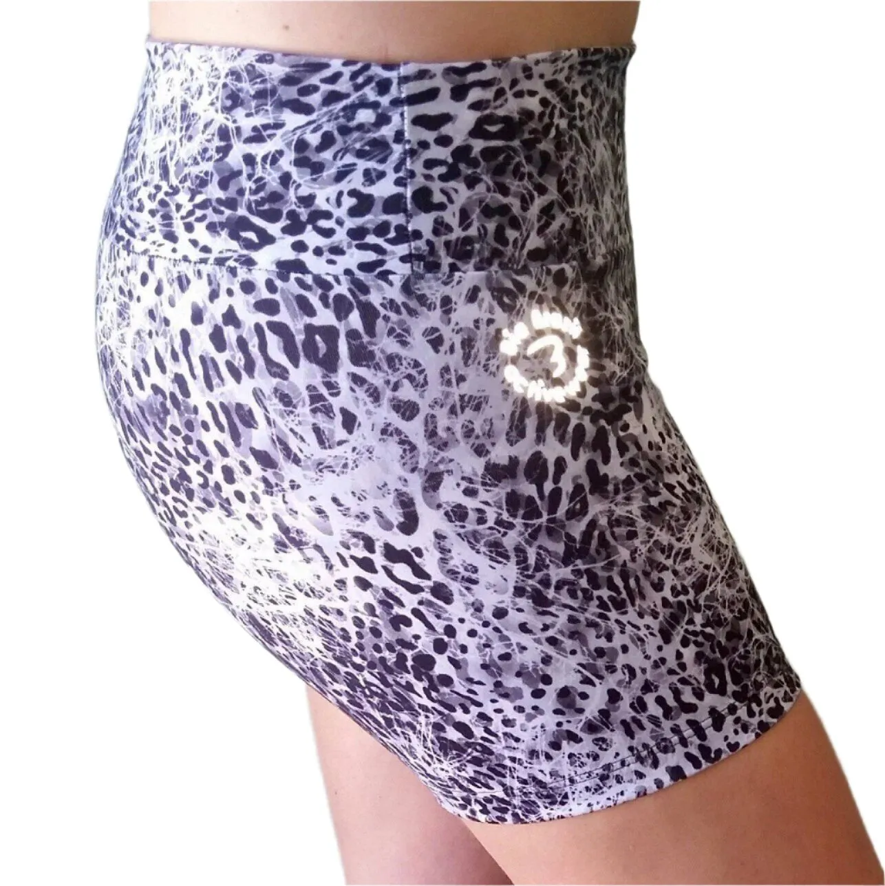 Final Sale!  Bia Brazil Activewear Animal Print Short SH4069