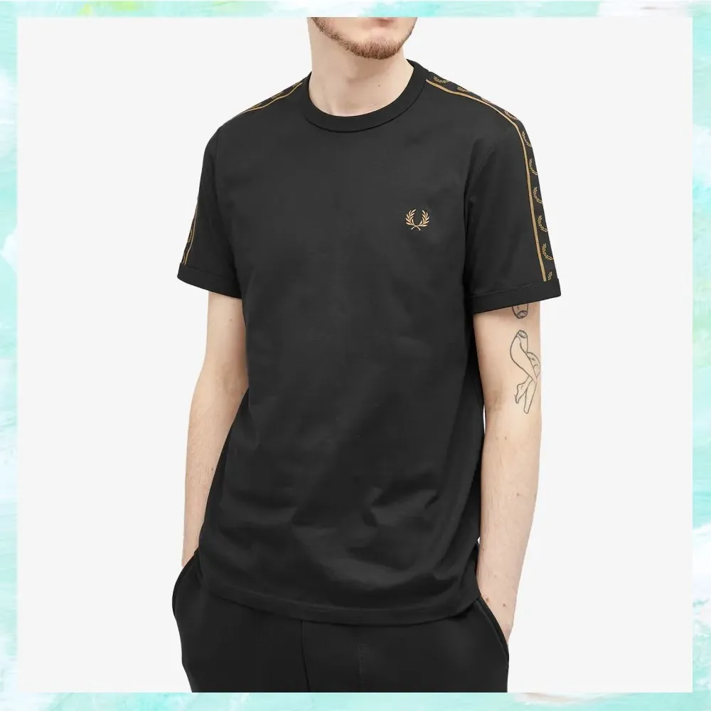 FRED PERRY  |Crew Neck Pullovers Unisex Street Style Plain Cotton