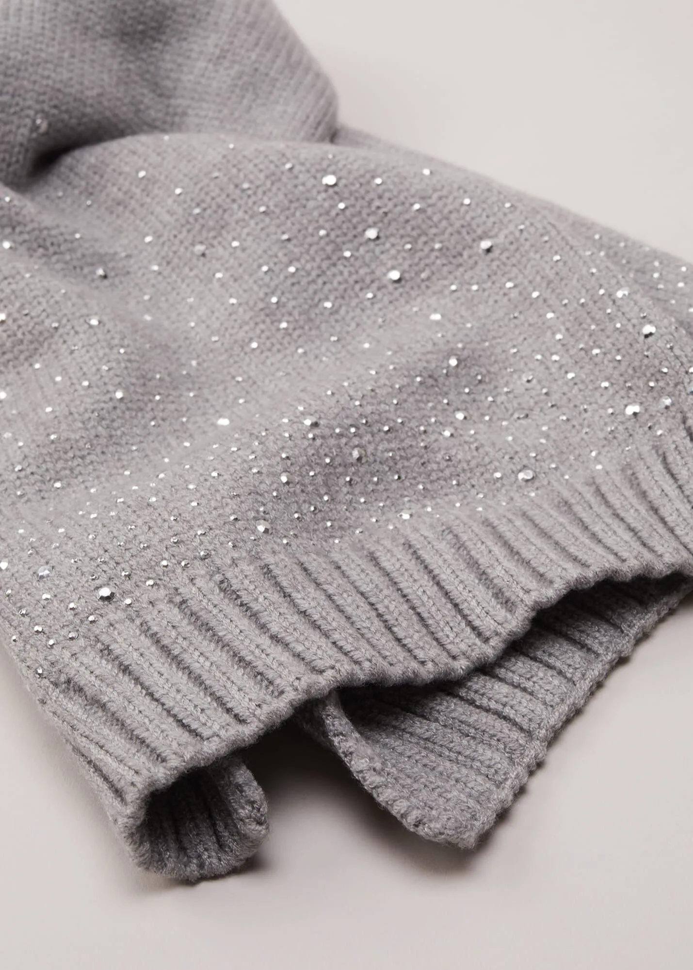 Grey Sparkly Scarf