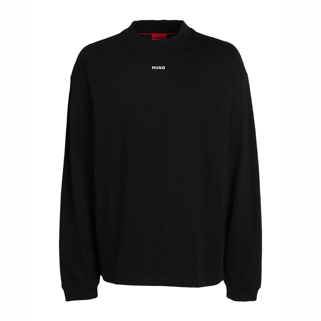 Hugo Boss  |Crew Neck Unisex Street Style Long Sleeves Plain Cotton