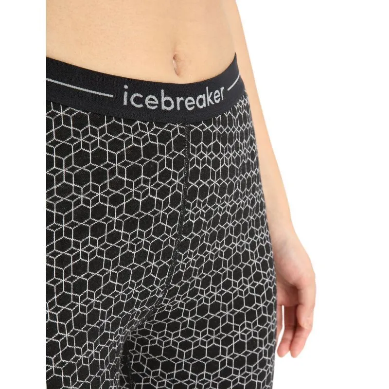 icebreaker  250 Vertex Leggings Alpine Geo - Intimo lana merinos - Donna