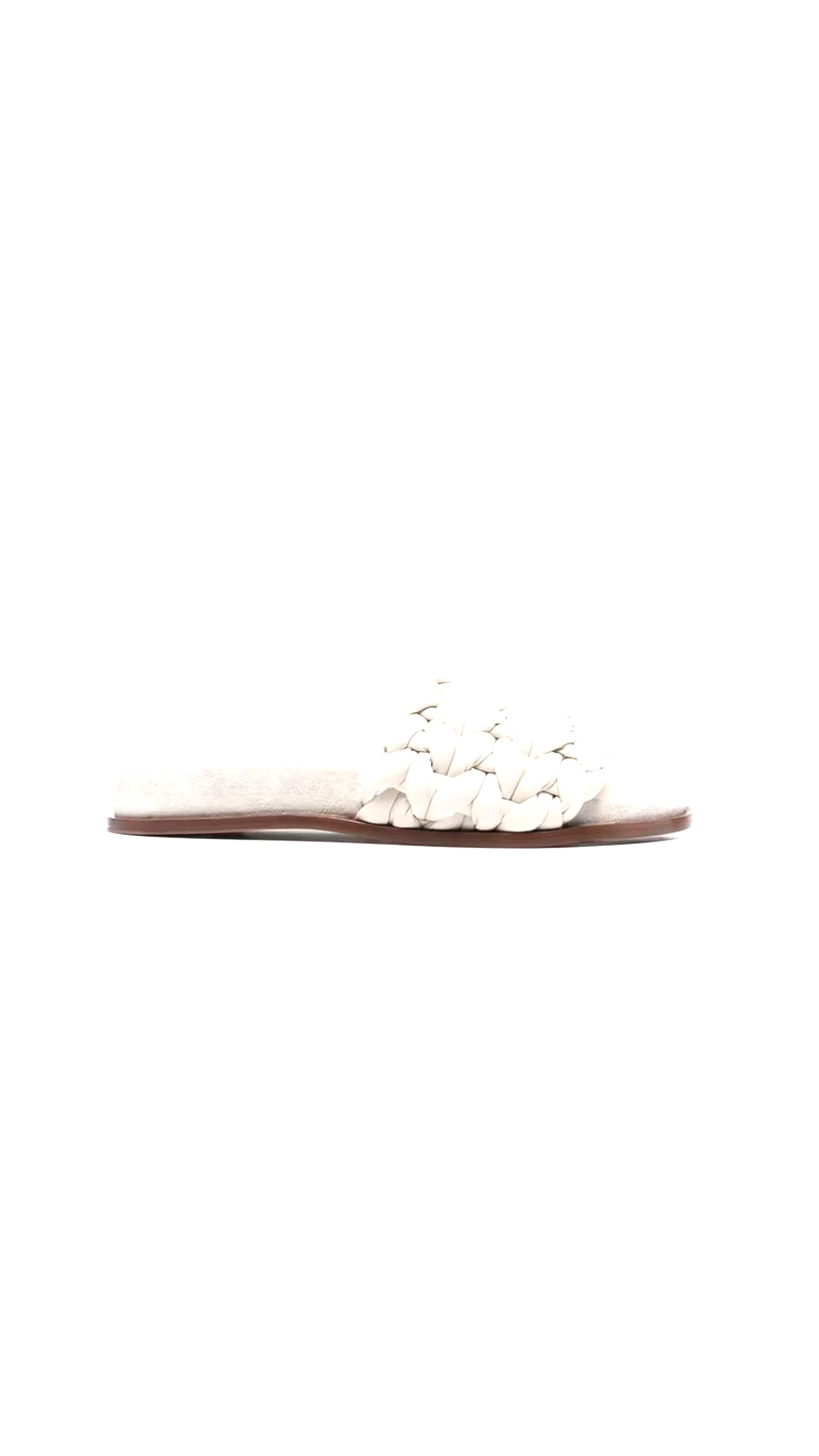 Interwoven Sandals - White