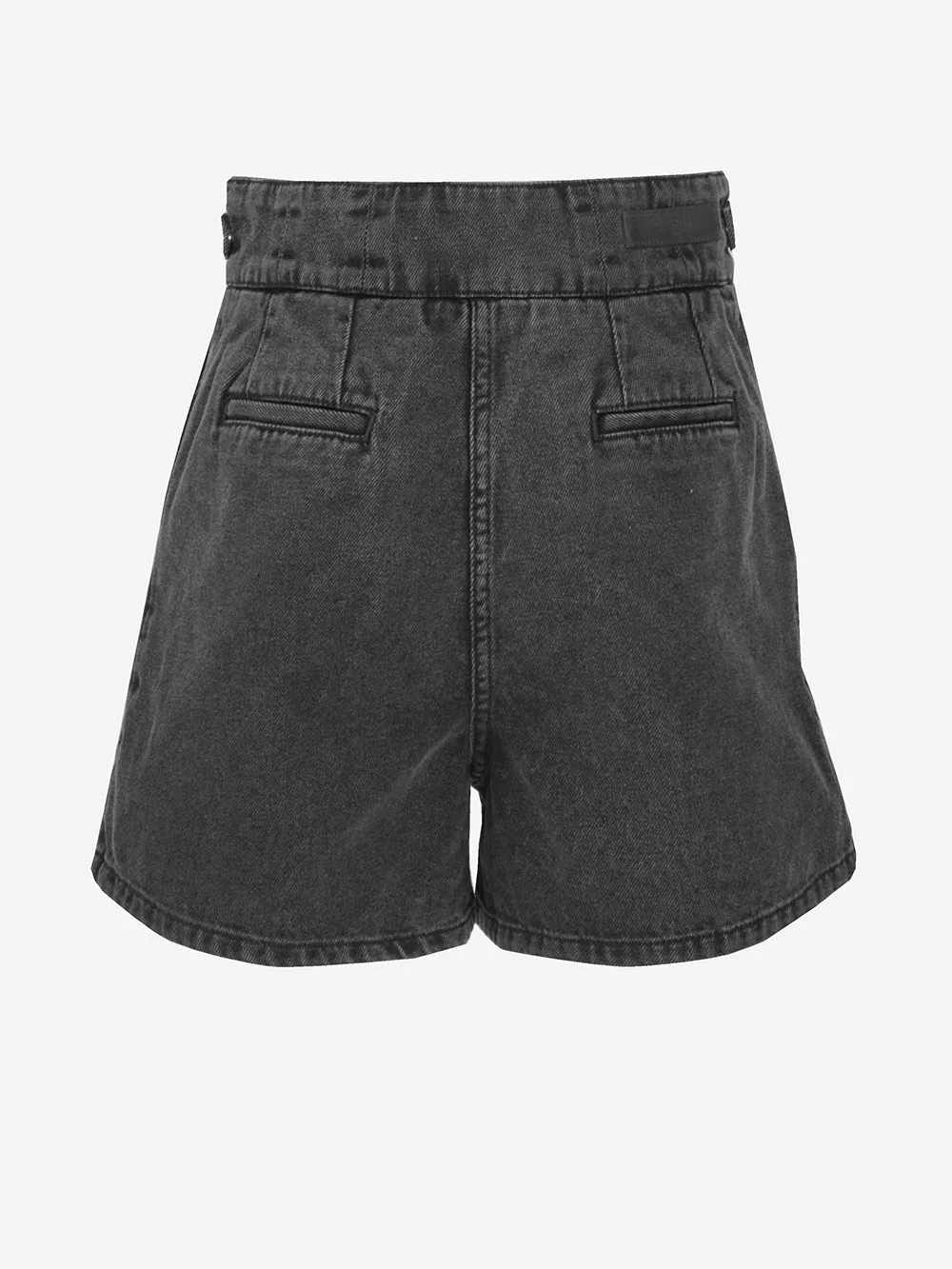 Iro - Short a vita alta con chiusura a scomparsa e bottoni alle gambe modello Gennya