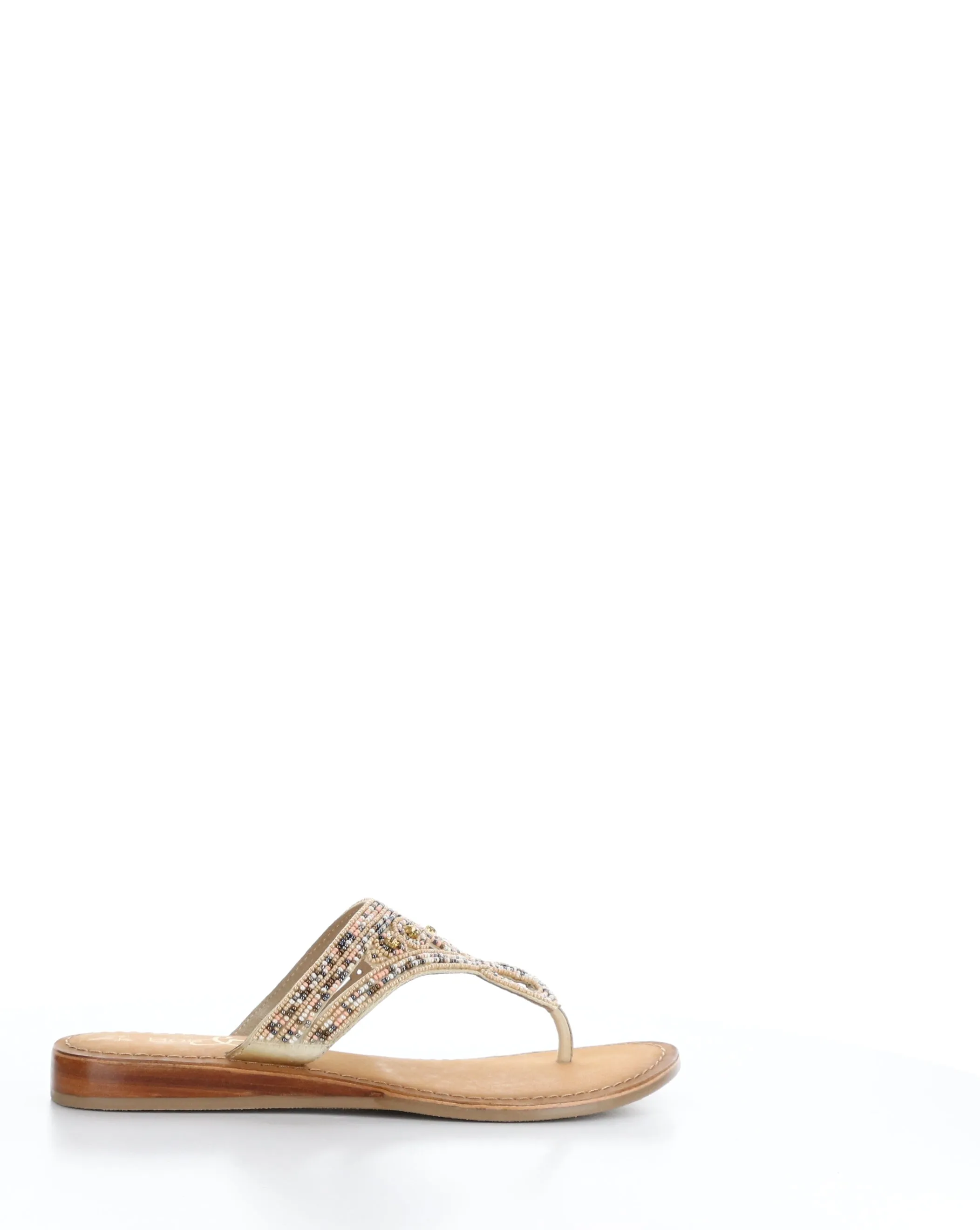 JILLY NATURAL MULTI Slip-on Sandals