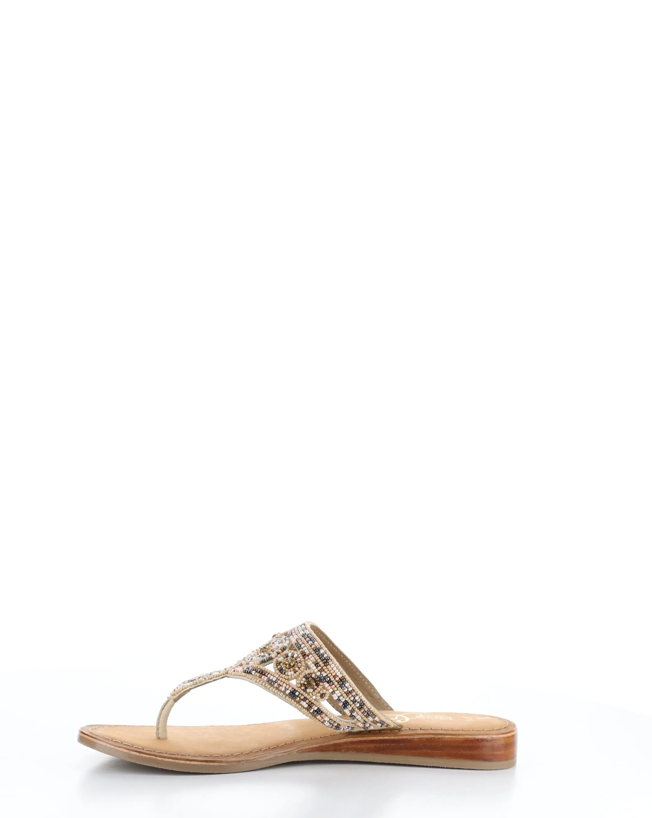 JILLY NATURAL MULTI Slip-on Sandals