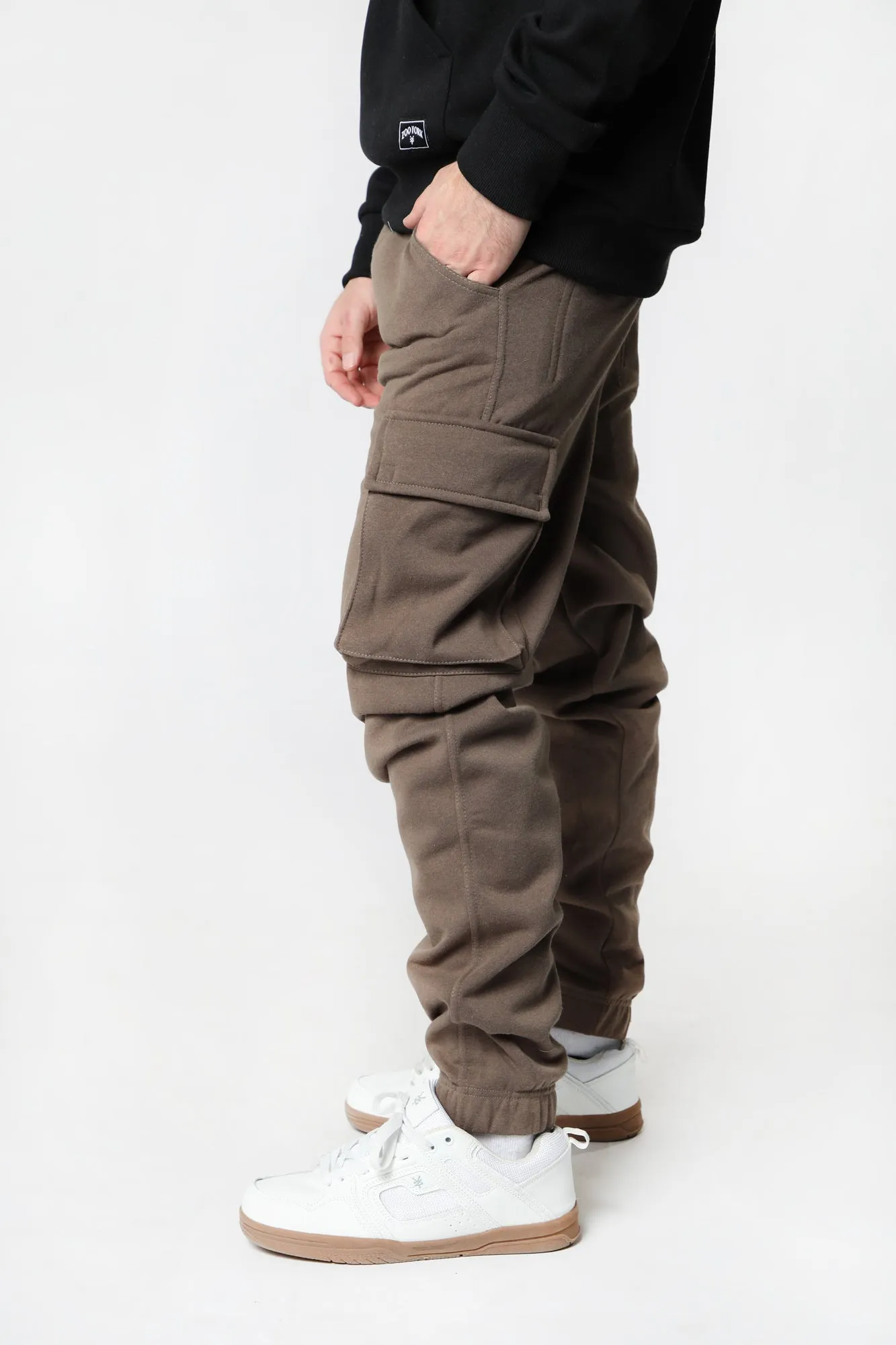 Jogger Cargo en Molleton West49 Homme