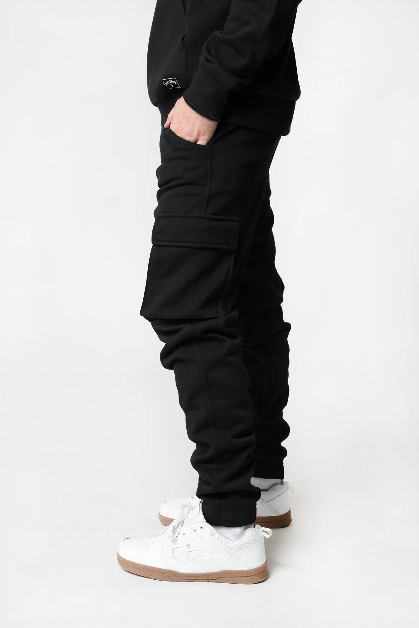 Jogger Cargo en Molleton West49 Homme