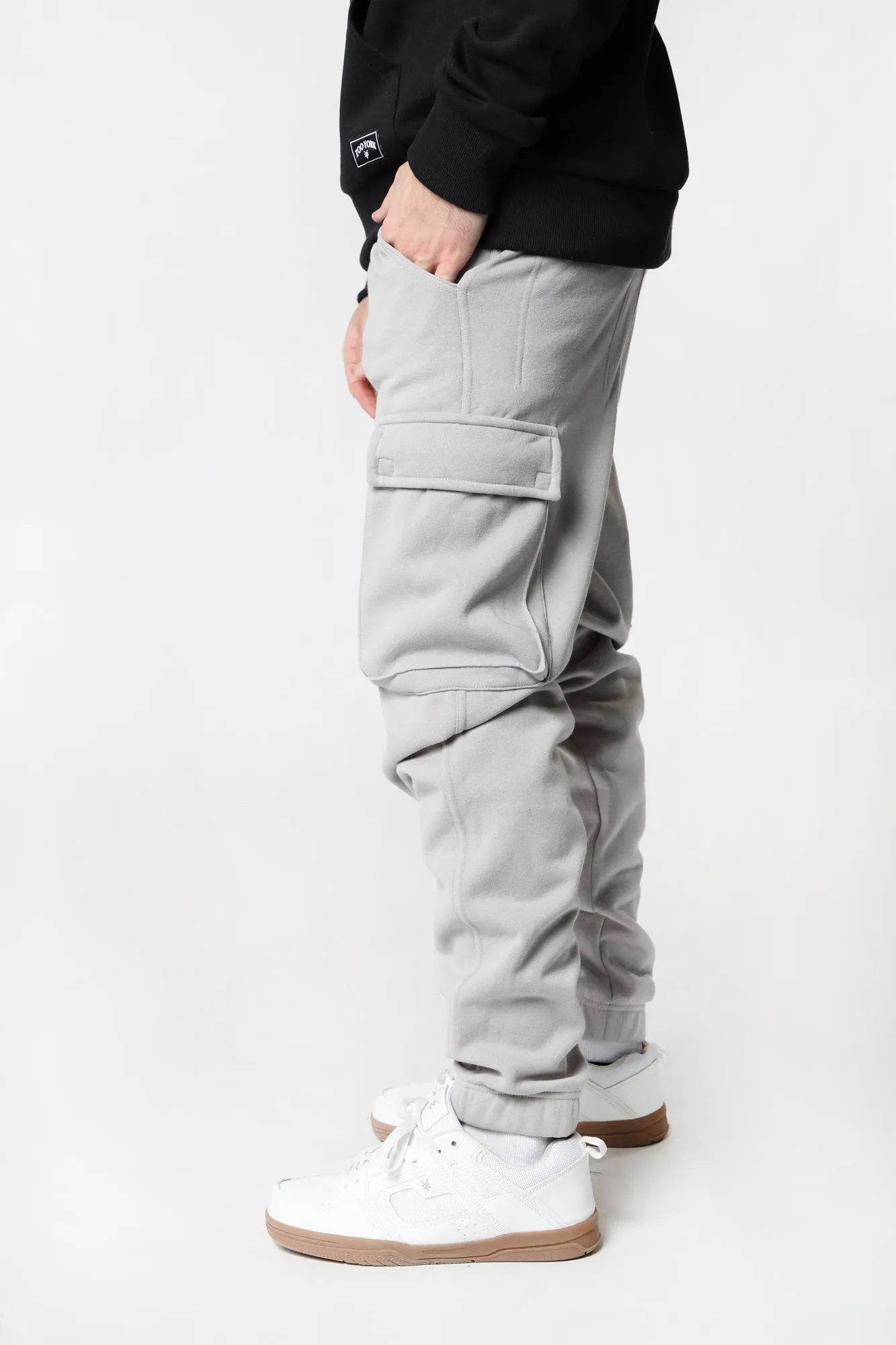 Jogger Cargo en Molleton West49 Homme