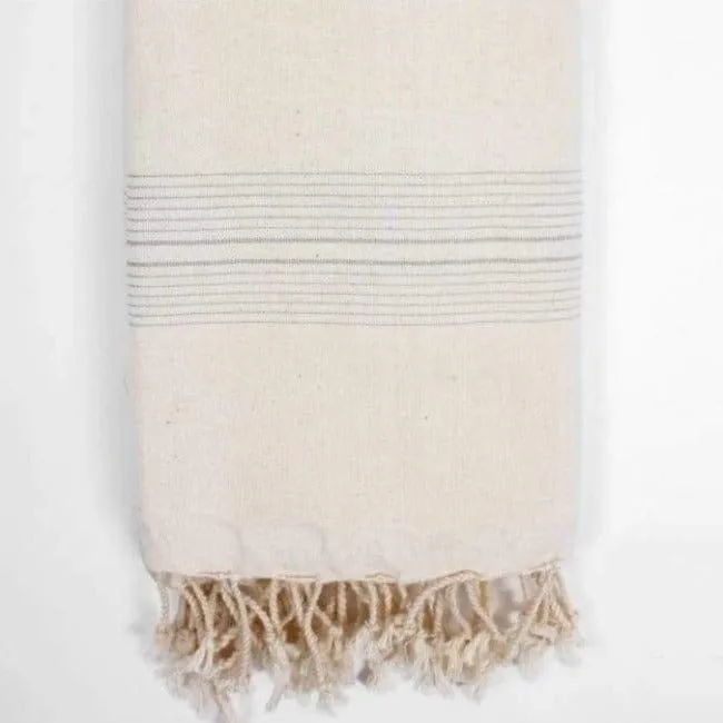 Lamu Grey Hammam Towel