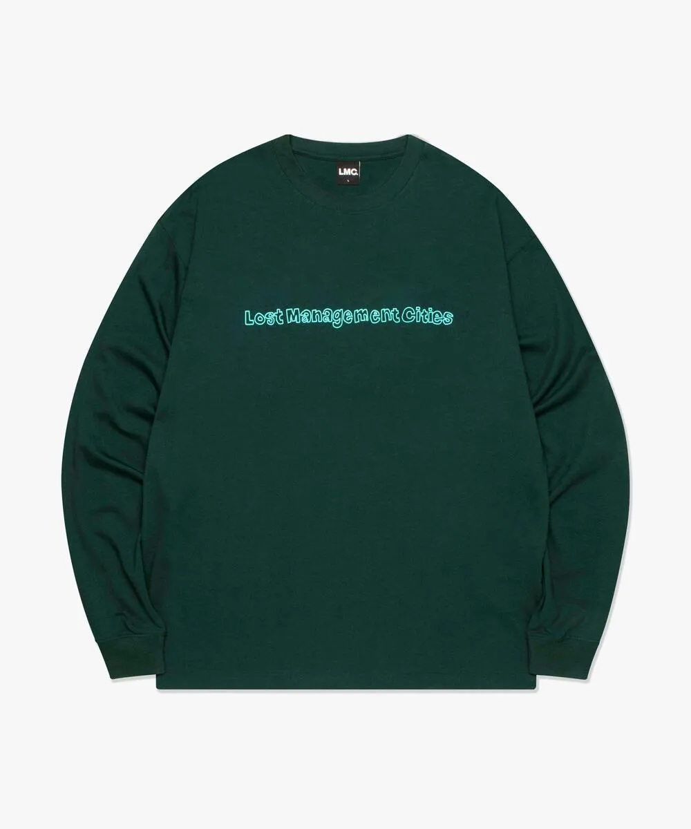 LMC  |Crew Neck Unisex Street Style Long Sleeves Cotton