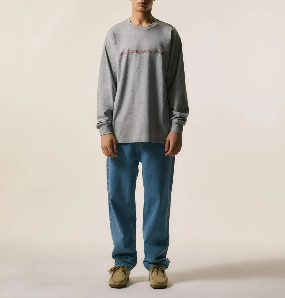 LMC  |Crew Neck Unisex Street Style Long Sleeves Cotton