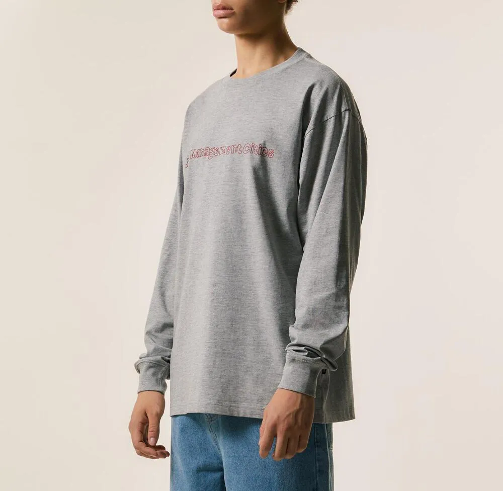 LMC  |Crew Neck Unisex Street Style Long Sleeves Cotton