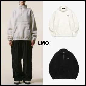 LMC  |Pullovers Unisex Street Style Long Sleeves Plain Logo Tops