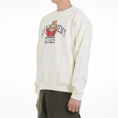 LMC  |Unisex Street Style Long Sleeves Logo Sweatshirts