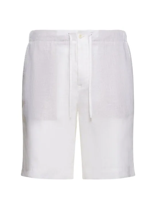 Loro Piana   Arizona linen Bermuda shorts 