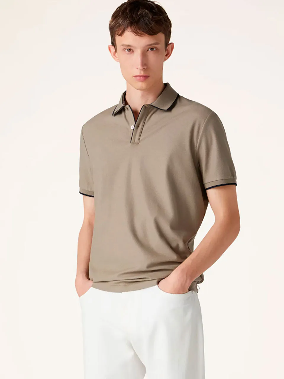 Loro Piana Cotton Piqué Polo 