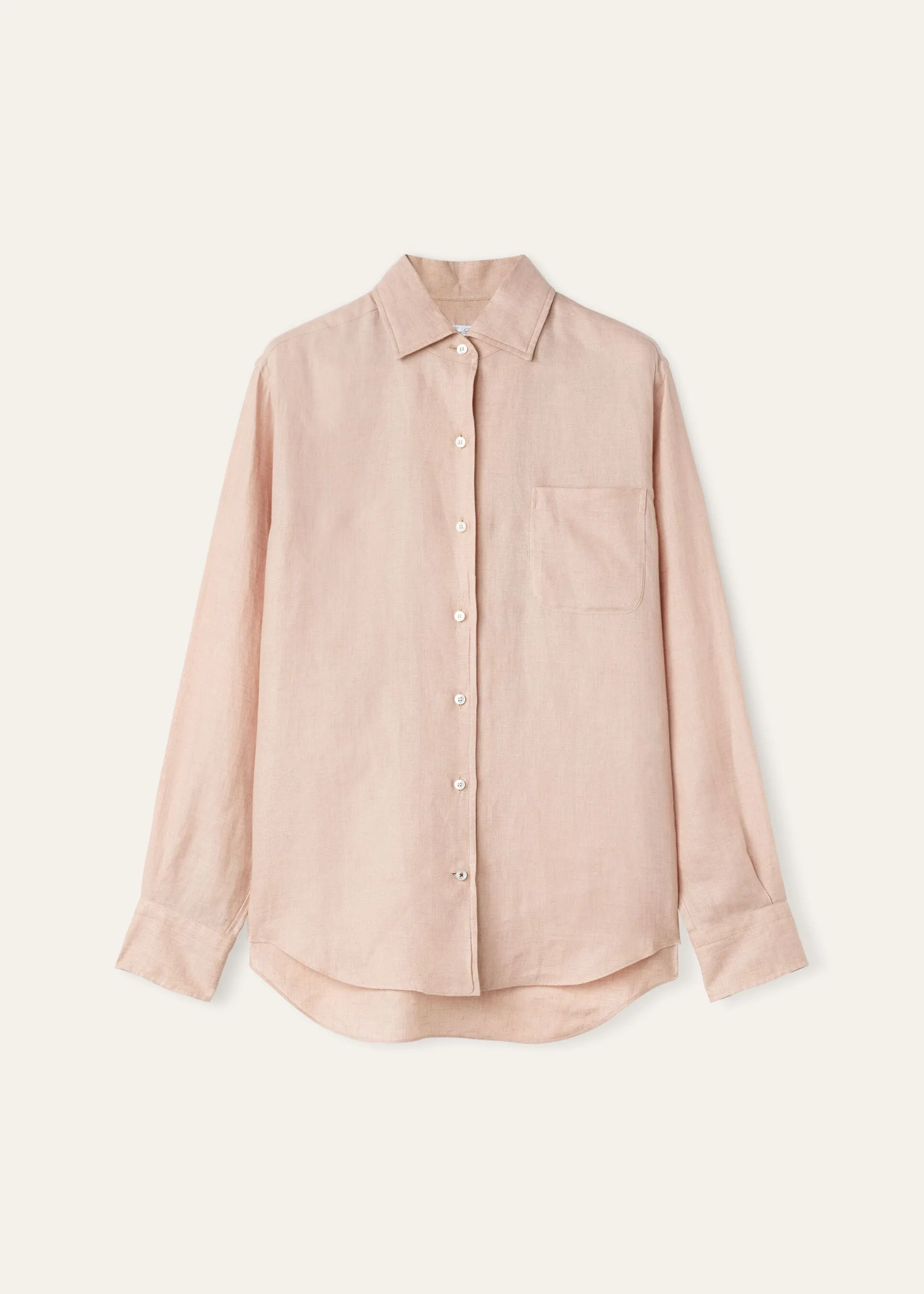 Loro Piana  |Linen Plain Shirts & Blouses