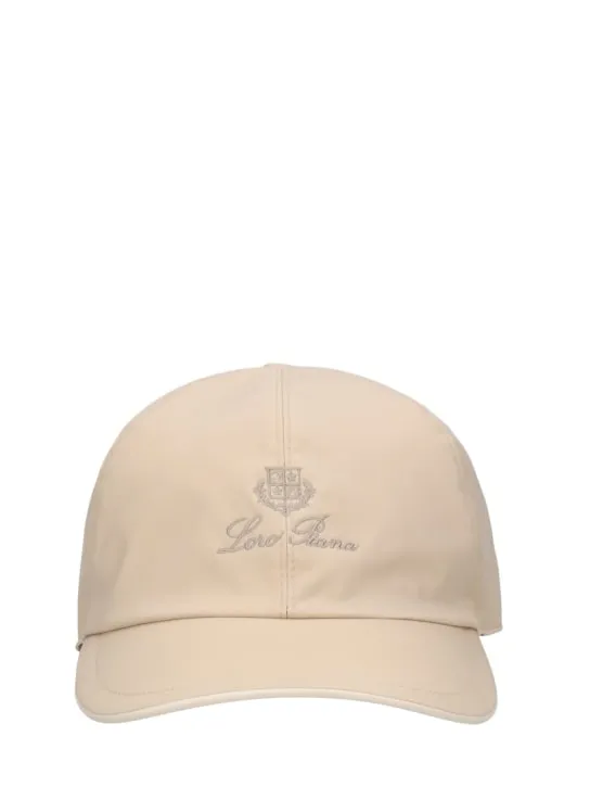 Loro Piana   Logo embroidery Wind Storm System B cap 