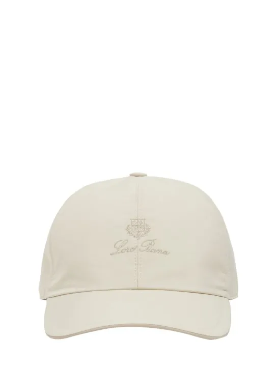 Loro Piana   Logo embroidery Wind Storm System B cap 