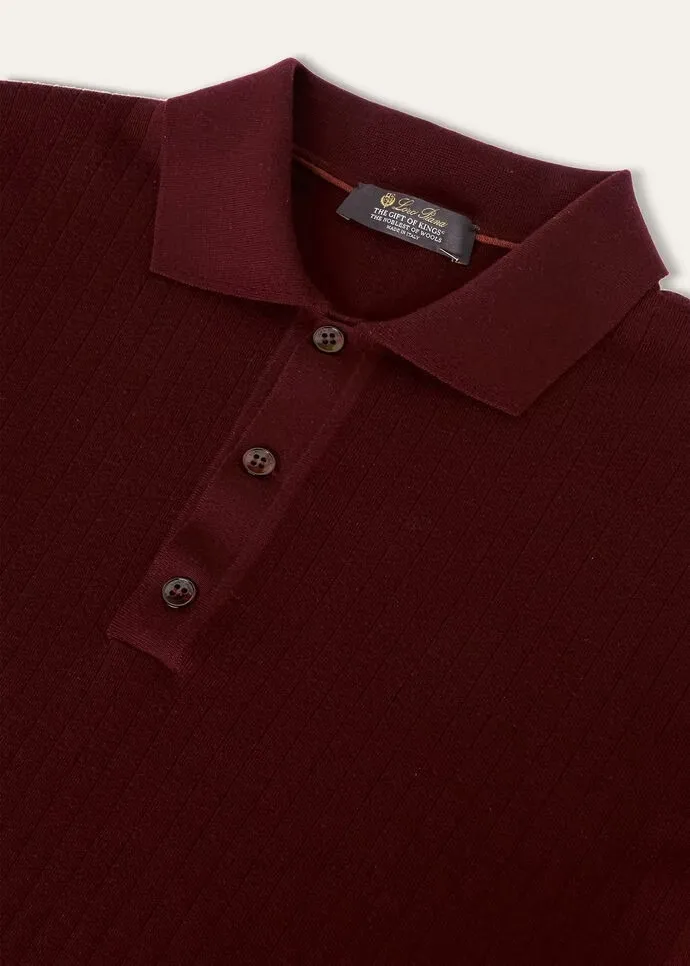 Loro Piana  |Plain Short Sleeves Polos