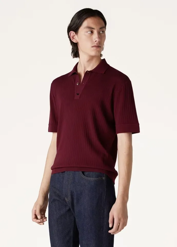 Loro Piana  |Plain Short Sleeves Polos