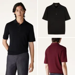 Loro Piana  |Plain Short Sleeves Polos