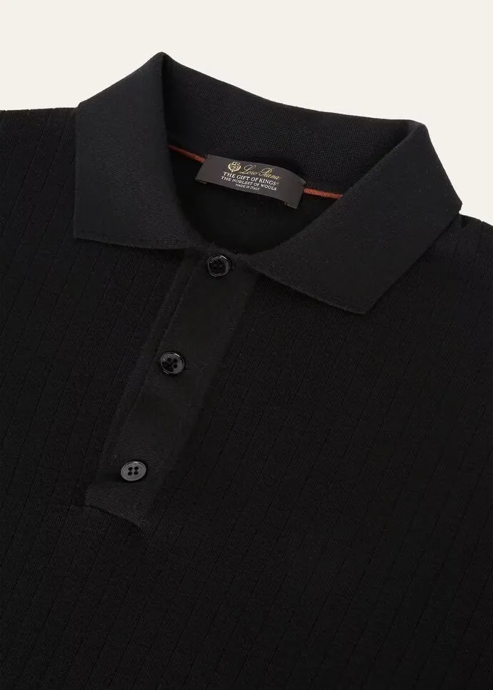 Loro Piana  |Plain Short Sleeves Polos