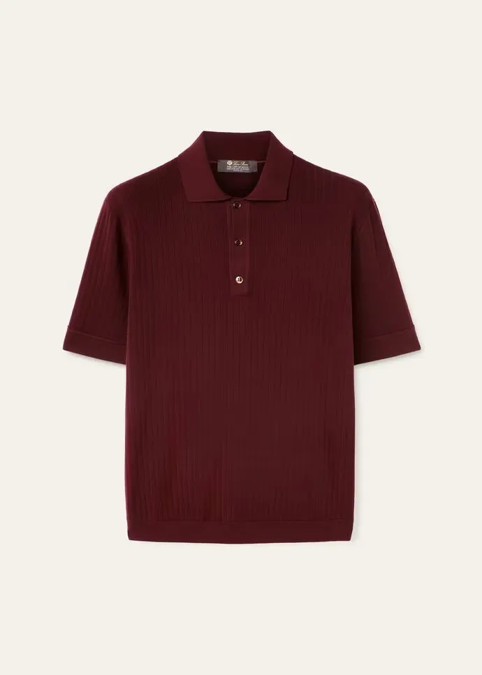 Loro Piana  |Plain Short Sleeves Polos