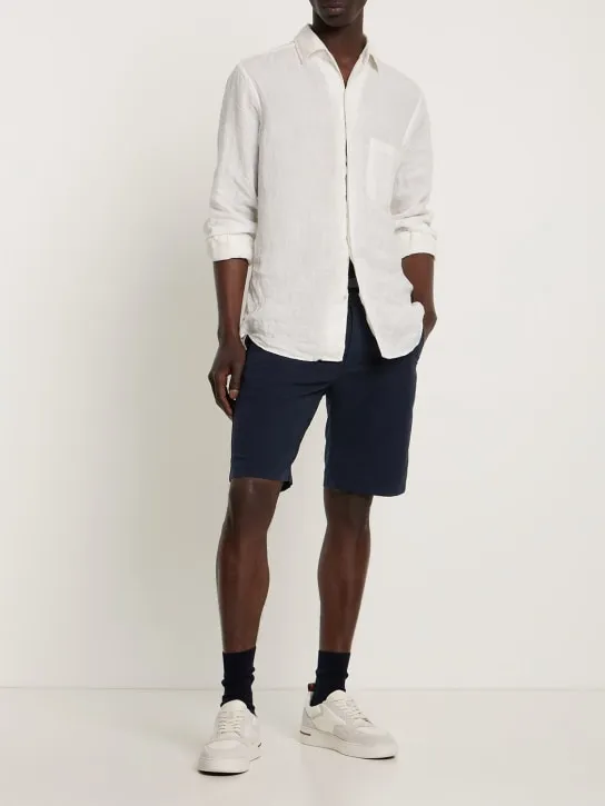 Loro Piana   Sport cotton Bermuda deck shorts 