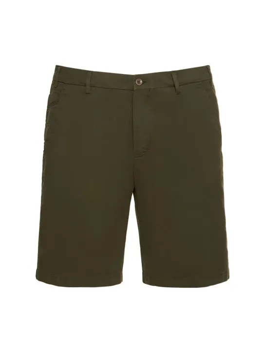 Loro Piana   Sport cotton Bermuda deck shorts 