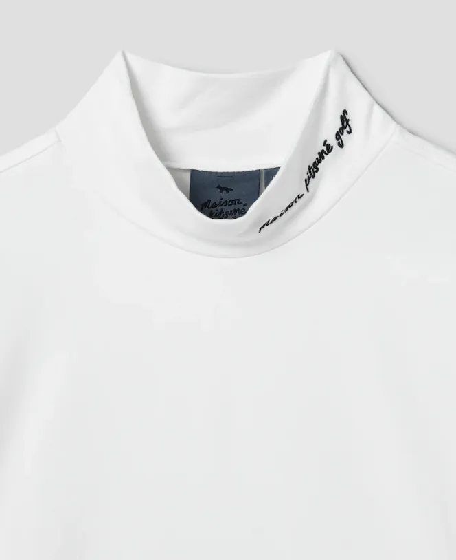 MAISON KITSUNE  |Street Style Long Sleeves Plain Long Sleeve T-shirt Logo