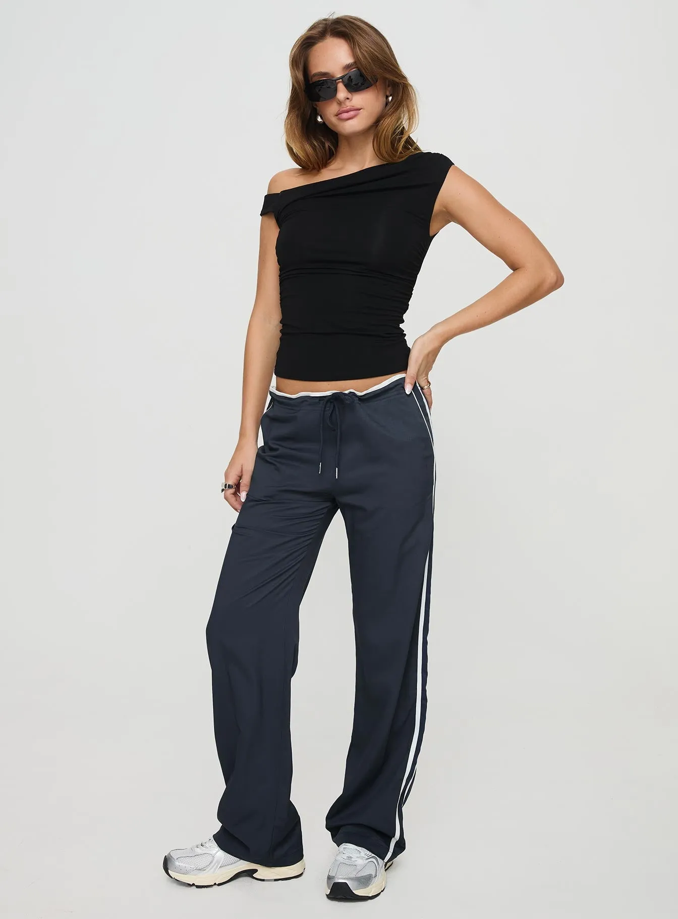 Maranie Pants Navy/ White