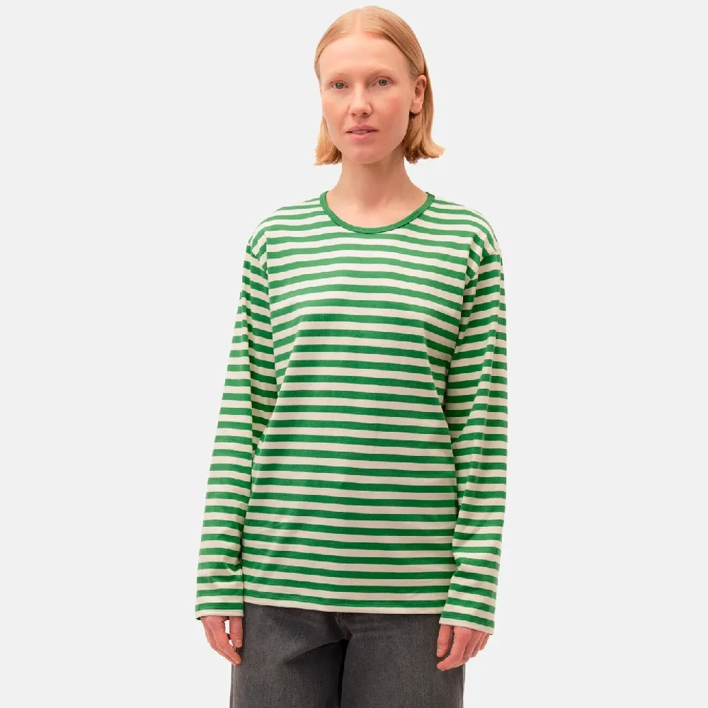 marimekko  |Crew Neck Unisex Street Style Long Sleeves Cotton