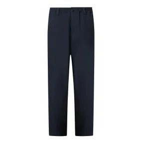 MARNI Tapered-Leg Cropped Trousers - Navy