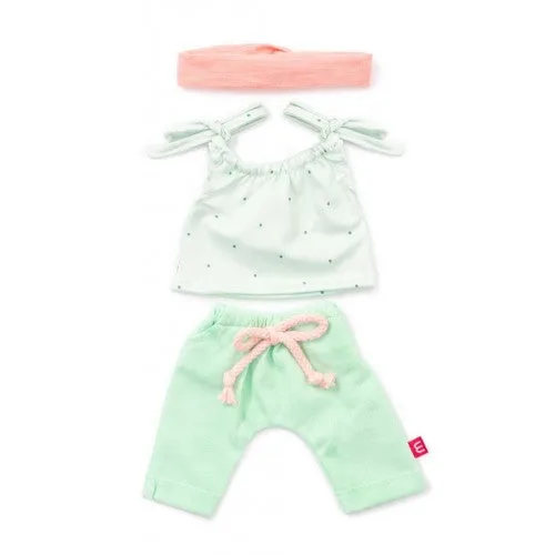 Miniland Clothing Forest Singlet, Leggings & Hairband Set (38 cm Doll)