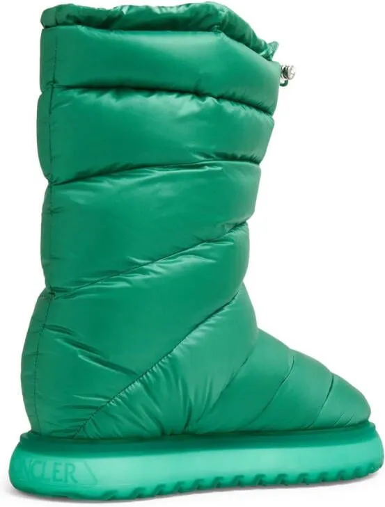 Moncler Gaia padded snow boots Green