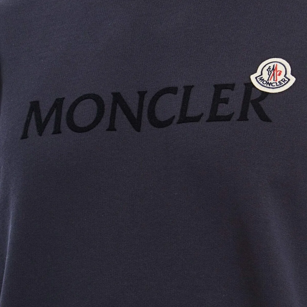 MONCLER  |Street Style Long Sleeves Plain Cotton Logo