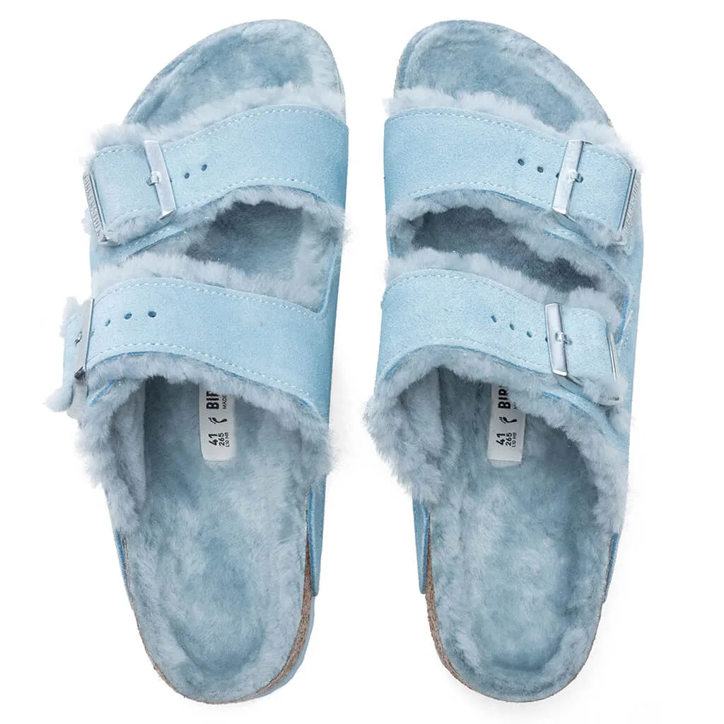 Narrow Arizona Shearling - Light Blue