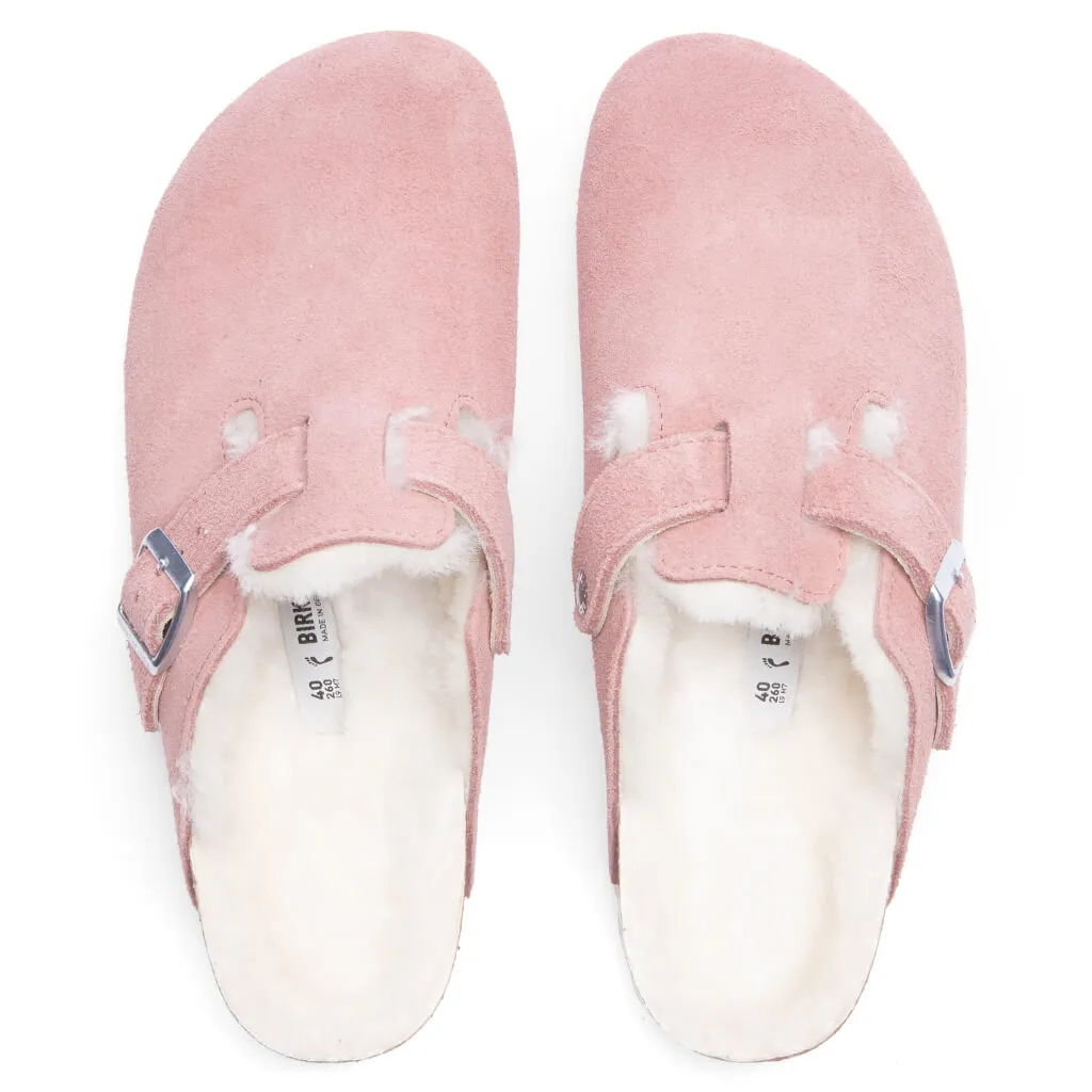 Narrow Boston Shearling - Pink Clay