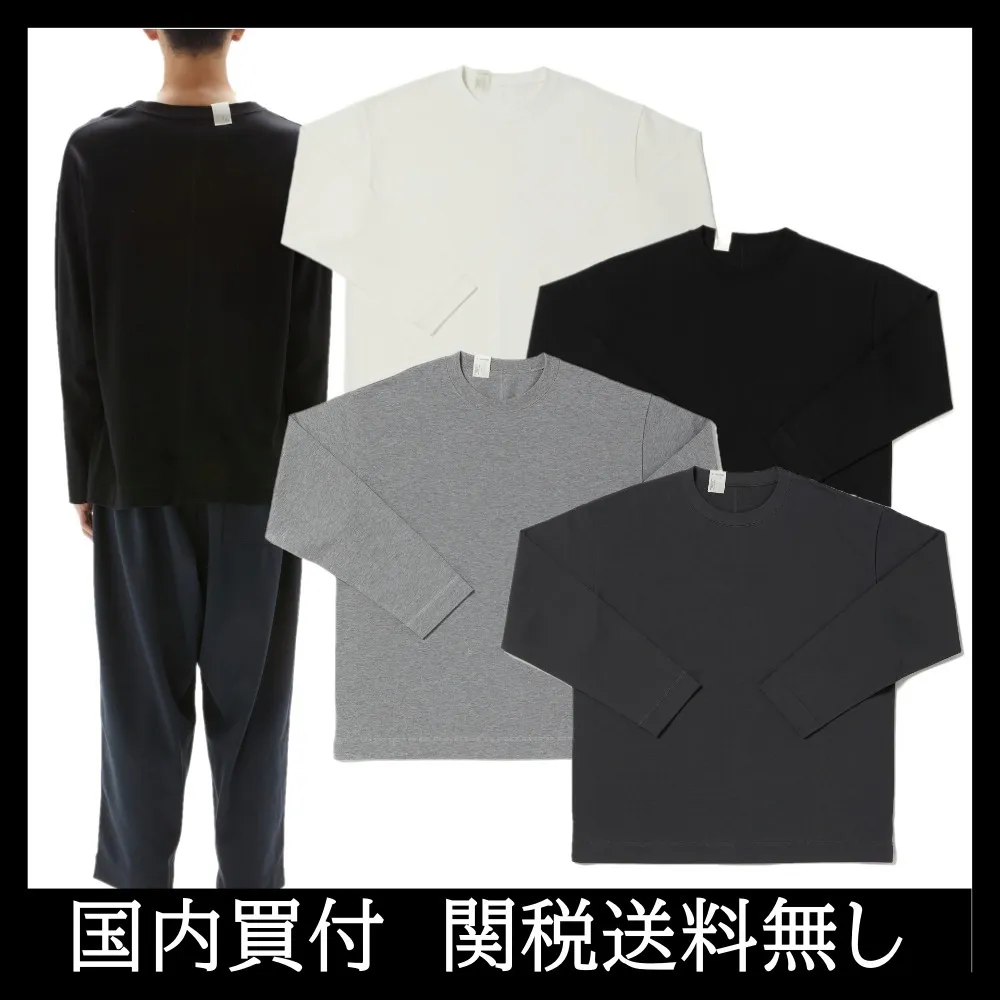 N.HOOLYWOOD  |Crew Neck Street Style Long Sleeves Plain