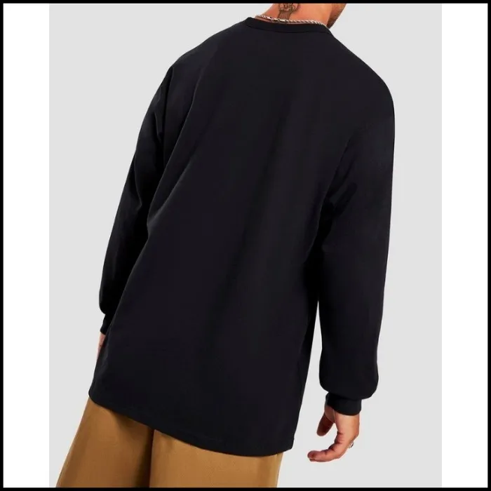 Nike  |Crew Neck Street Style Long Sleeves Plain Cotton